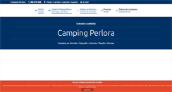 Desktop Screenshot of campingperlora.com